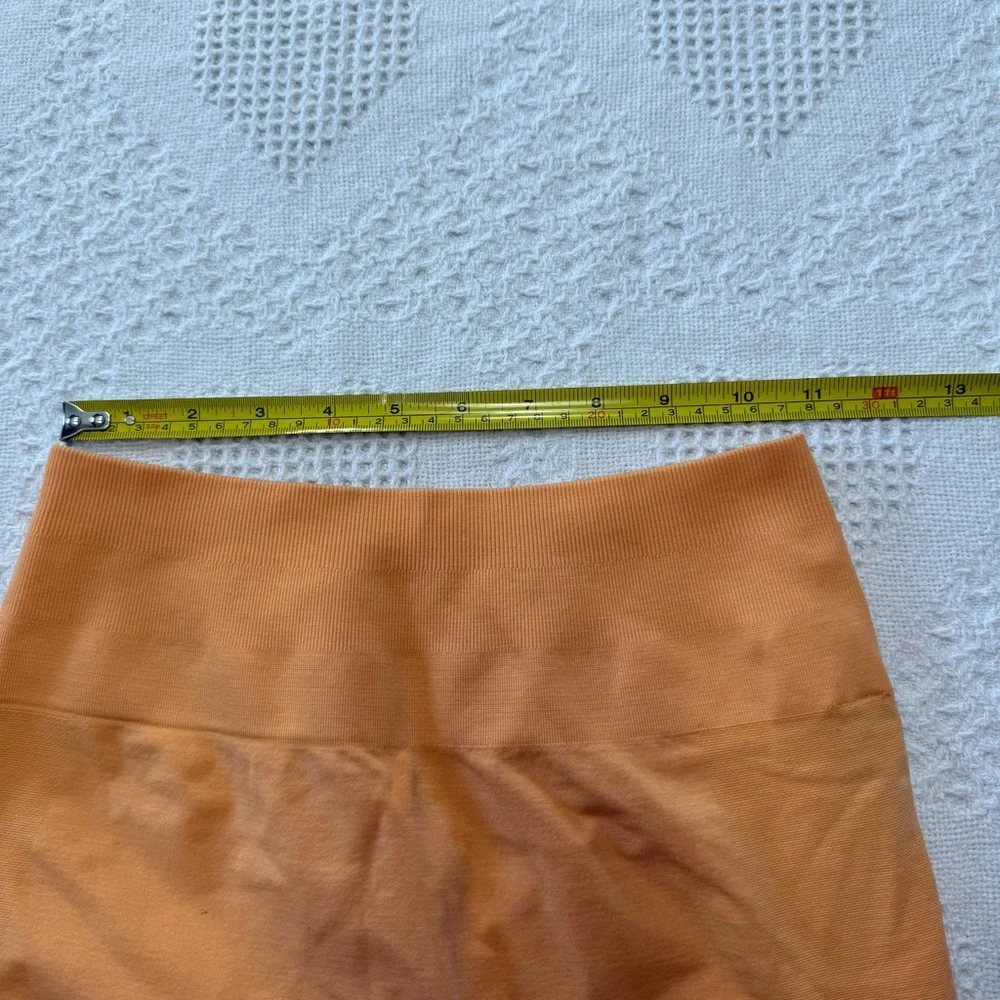 Orange Ombré Alphalete Amplify Leggings (M)